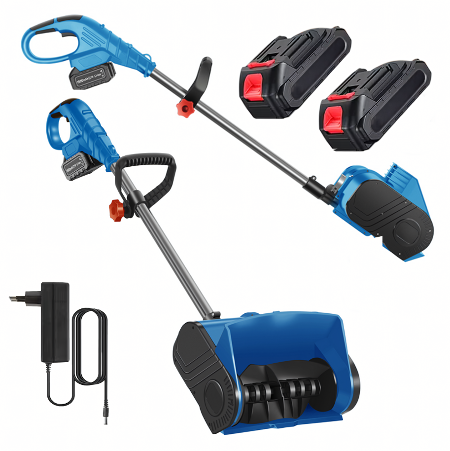 Výkonná akumulátorová snehová fréza